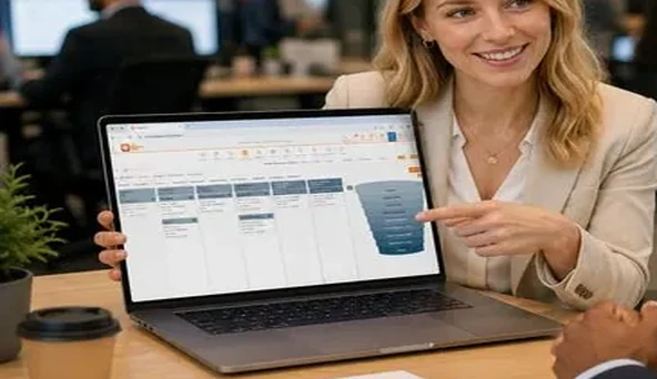 RealNex KRM deal pipeline showing active prospects, deal stages, and projected close dates