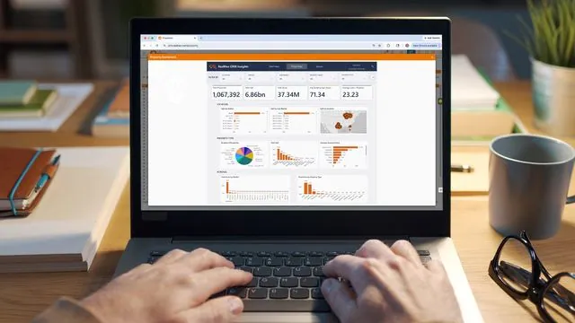 RealNex Insights analytics dashboard showing commercial real estate market performance and pipeline data