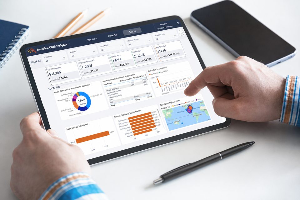 Advanced reporting dashboard