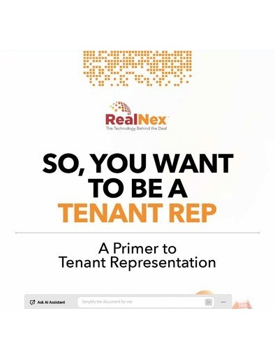 So, You Want to Be a Tenant Rep