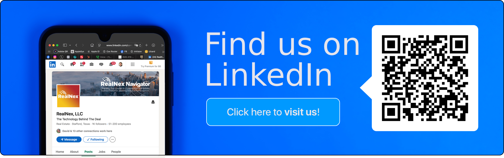 Social media linkedin link