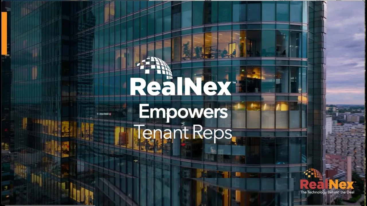 RealNex for Tenant Reps video thumbnail