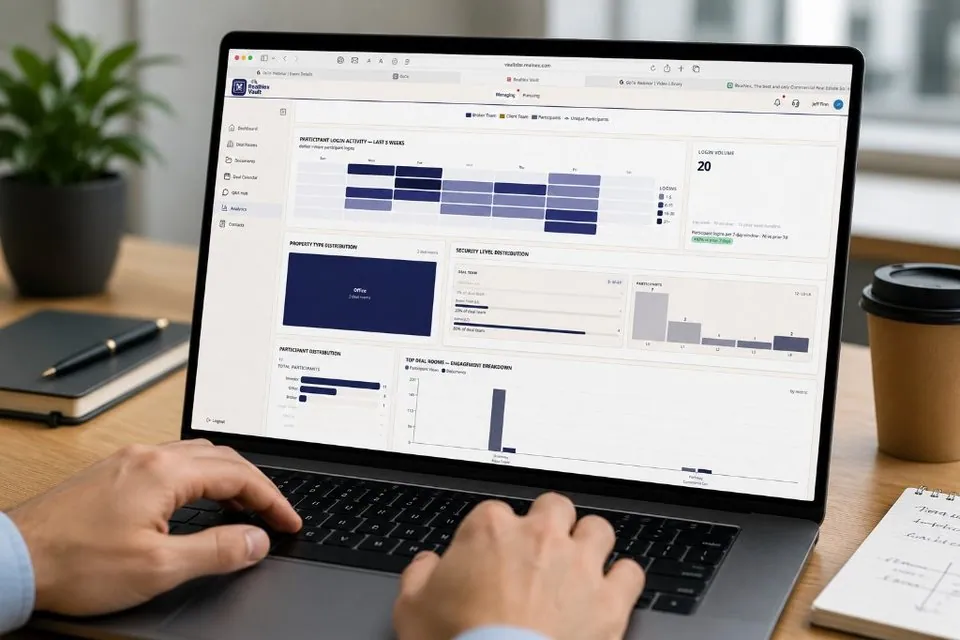 RealNex Vault NDA management and user access control for commercial real estate transactions