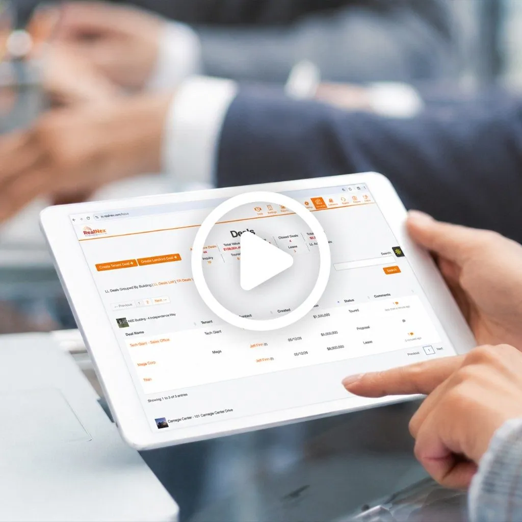 RealNex Vault virtual deal room for secure commercial real estate document sharing and due diligence