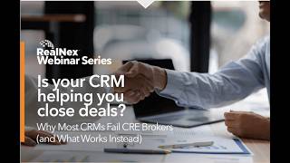Is Your CRM Helping You Close Deals: Why Most CRMs Fail CRE Brokers and What Works Instead