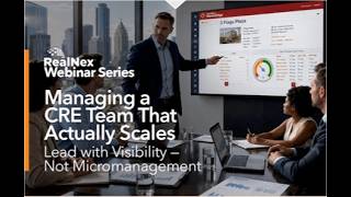 Managing a CRE Team That Actually Scales
