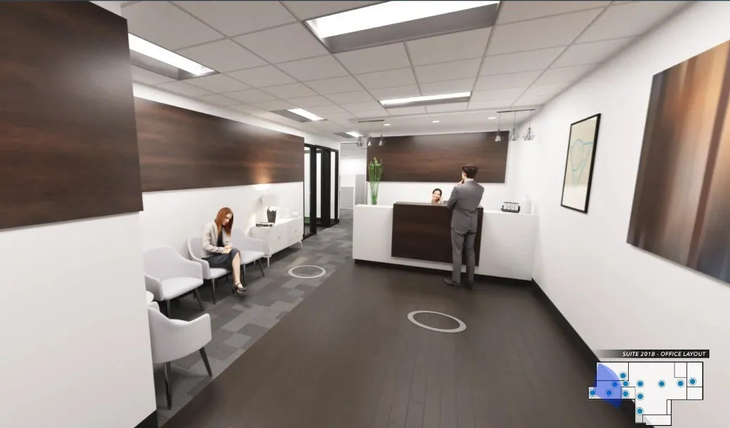 RealNex Visuals interactive 3D virtual tour preview of a commercial space